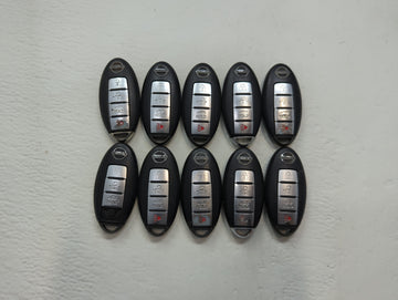 Lot of 10 Nissan Keyless Entry Remote Fob CWTWB1U840 MIXED PART NUMBERS - Oemusedautoparts1.com