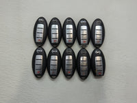 Lot of 10 Nissan Keyless Entry Remote Fob CWTWB1U840 MIXED PART NUMBERS - Oemusedautoparts1.com