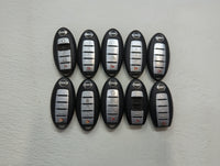 Lot of 10 Nissan Keyless Entry Remote Fob KR5S180144014 | KR5TXN4 MIXED - Oemusedautoparts1.com