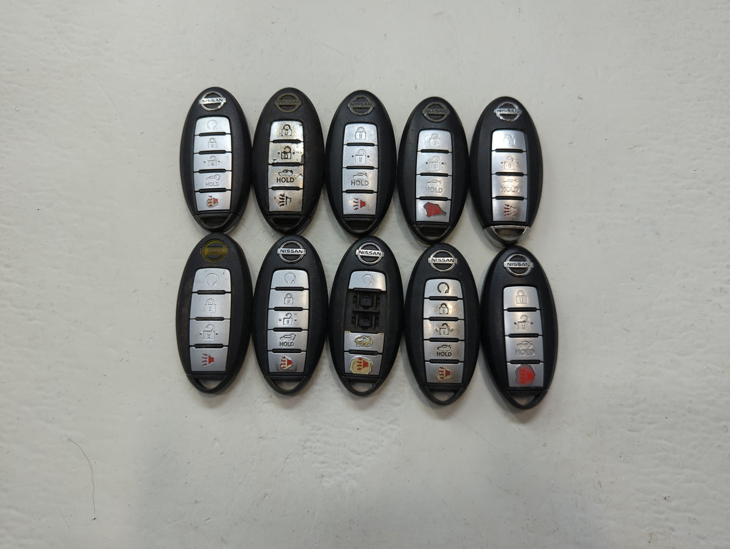 Lot of 10 Nissan Keyless Entry Remote Fob KR5S180144106 | CWTWB1U840 | - Oemusedautoparts1.com