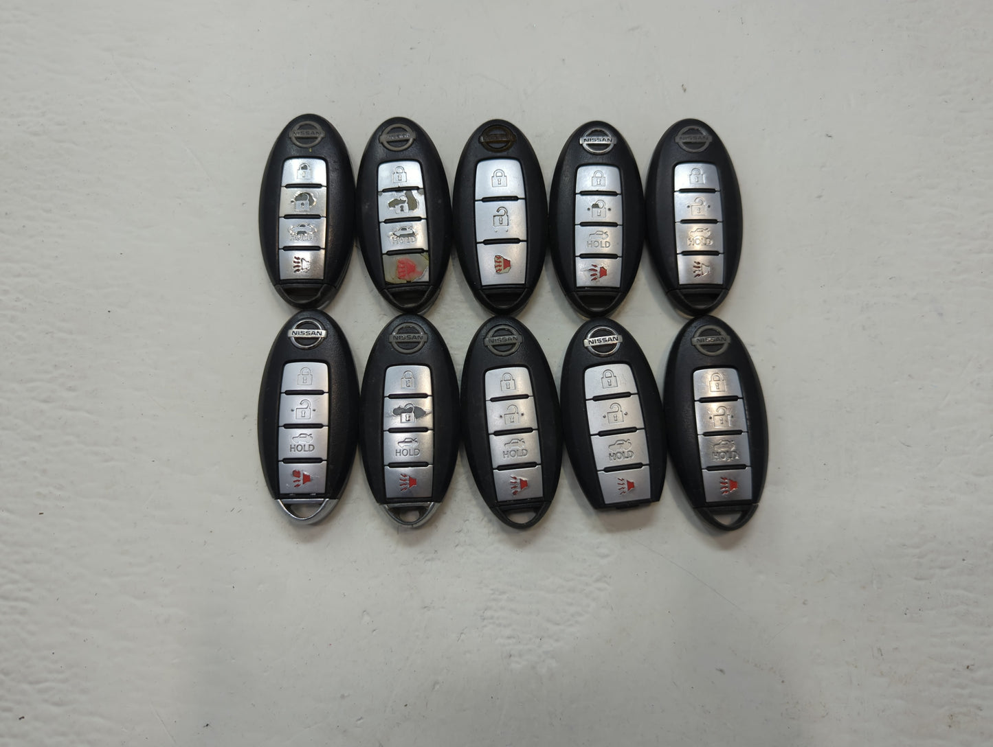 Lot of 10 Nissan Keyless Entry Remote Fob KR55WK48903 | KR5S180144106 | - Oemusedautoparts1.com