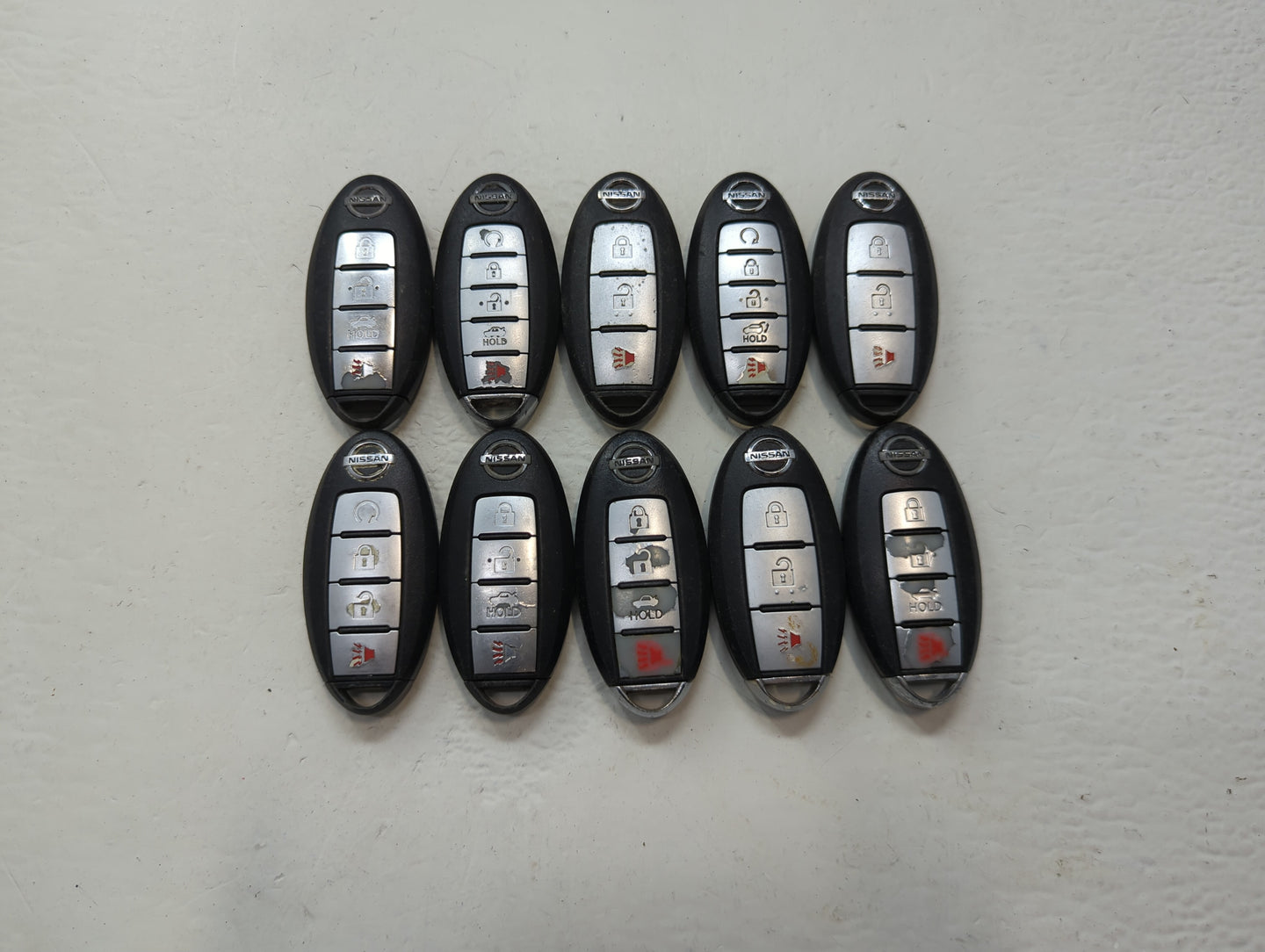 Lot of 10 Nissan Keyless Entry Remote Fob KR5S180144106 | KR55WK48903 | - Oemusedautoparts1.com