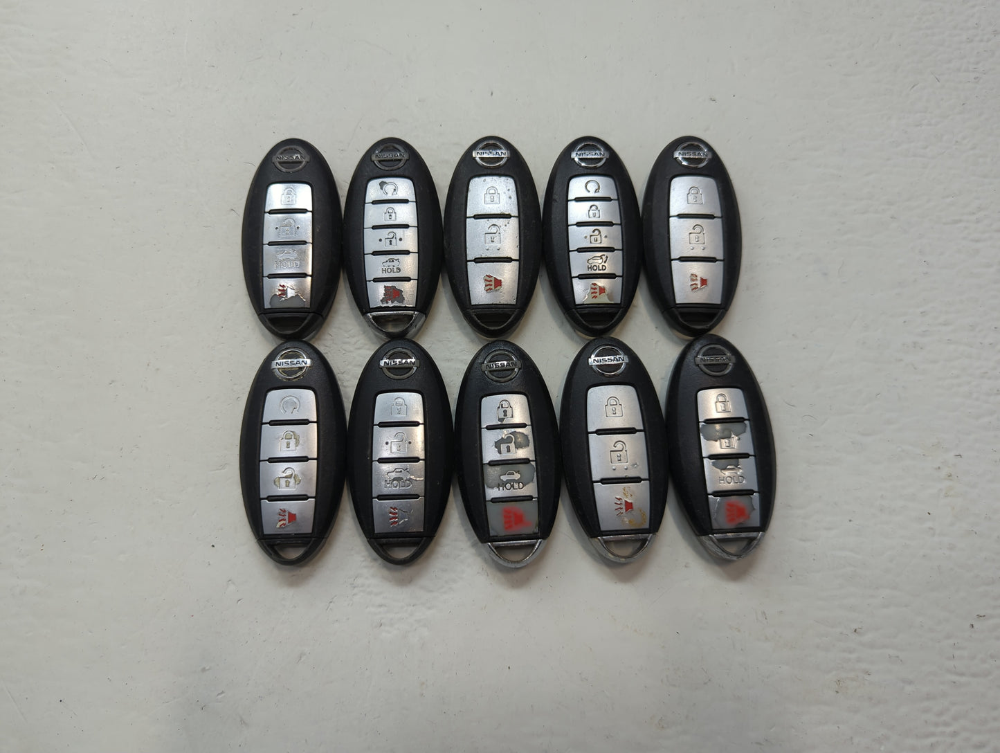 Lot of 10 Nissan Keyless Entry Remote Fob KR5S180144106 | KR55WK48903 | - Oemusedautoparts1.com