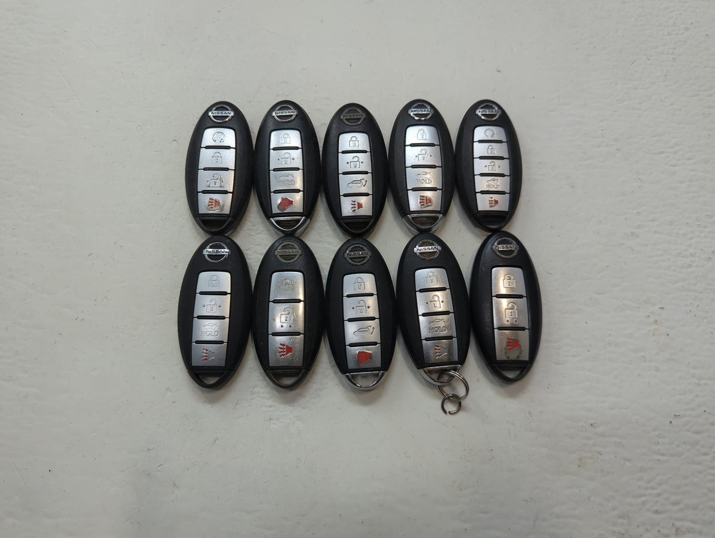 Lot of 10 Nissan Keyless Entry Remote Fob KR5S180144014 | KR55WK49622 | - Oemusedautoparts1.com