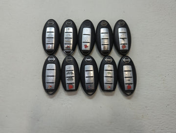 Lot of 10 Nissan Keyless Entry Remote Fob CWTWBU785 | KR55WK49622 | - Oemusedautoparts1.com