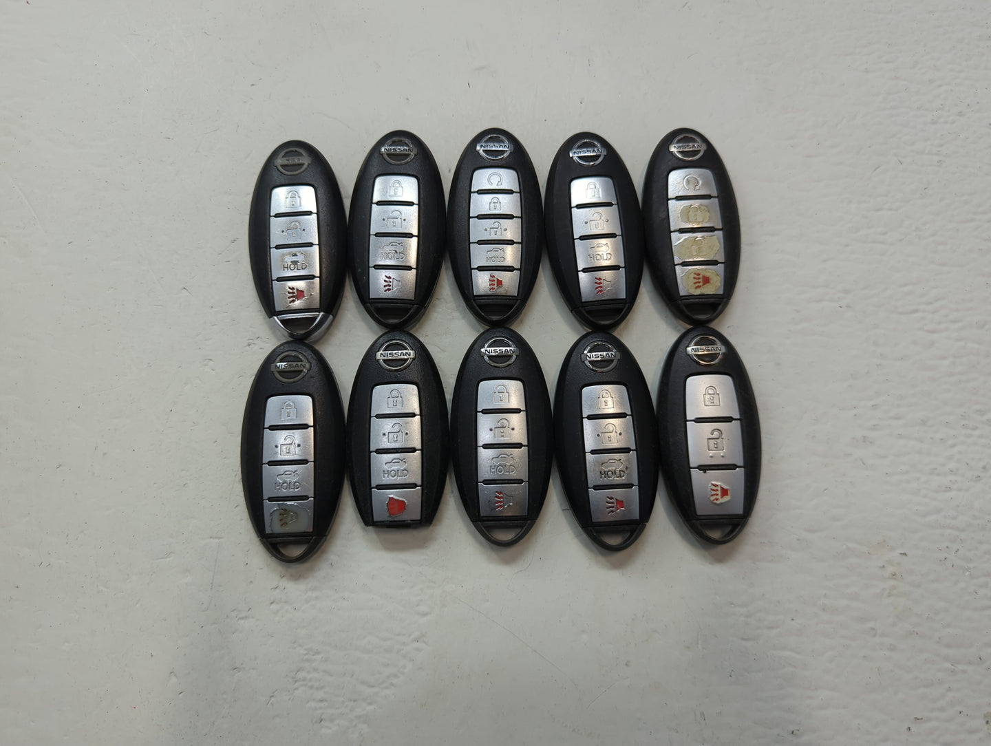 Lot of 10 Nissan Keyless Entry Remote Fob CWTWB1U840 | CWTWBU735 | - Oemusedautoparts1.com
