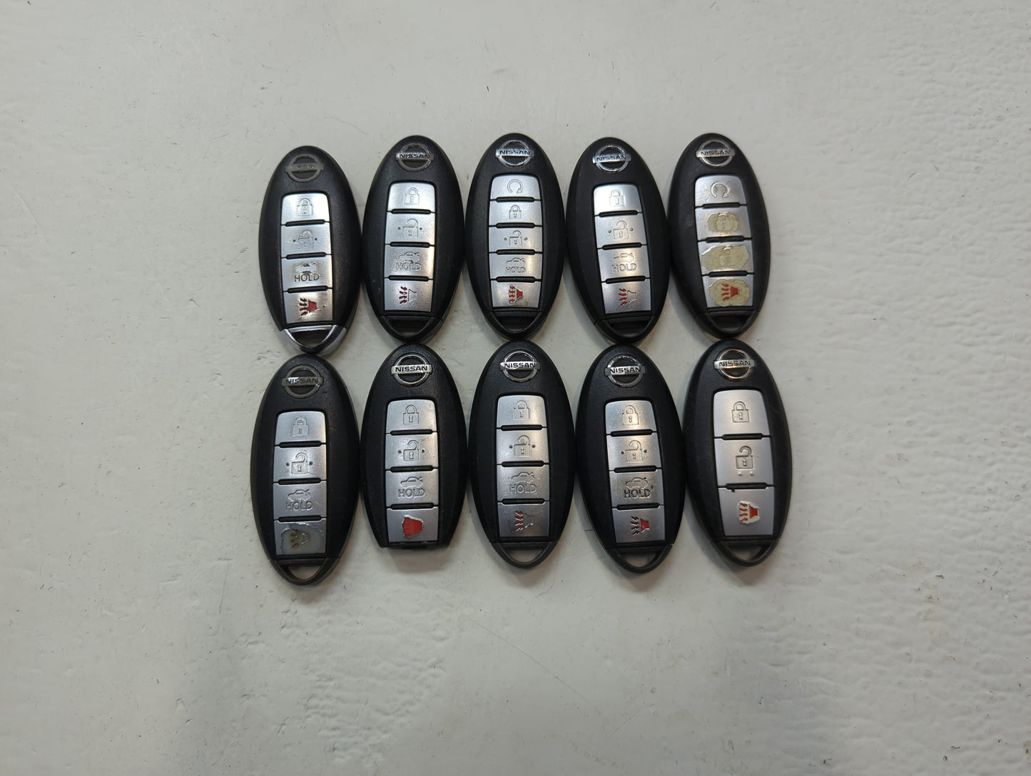 Lot of 10 Nissan Keyless Entry Remote Fob CWTWB1U840 | CWTWBU735 | - Oemusedautoparts1.com