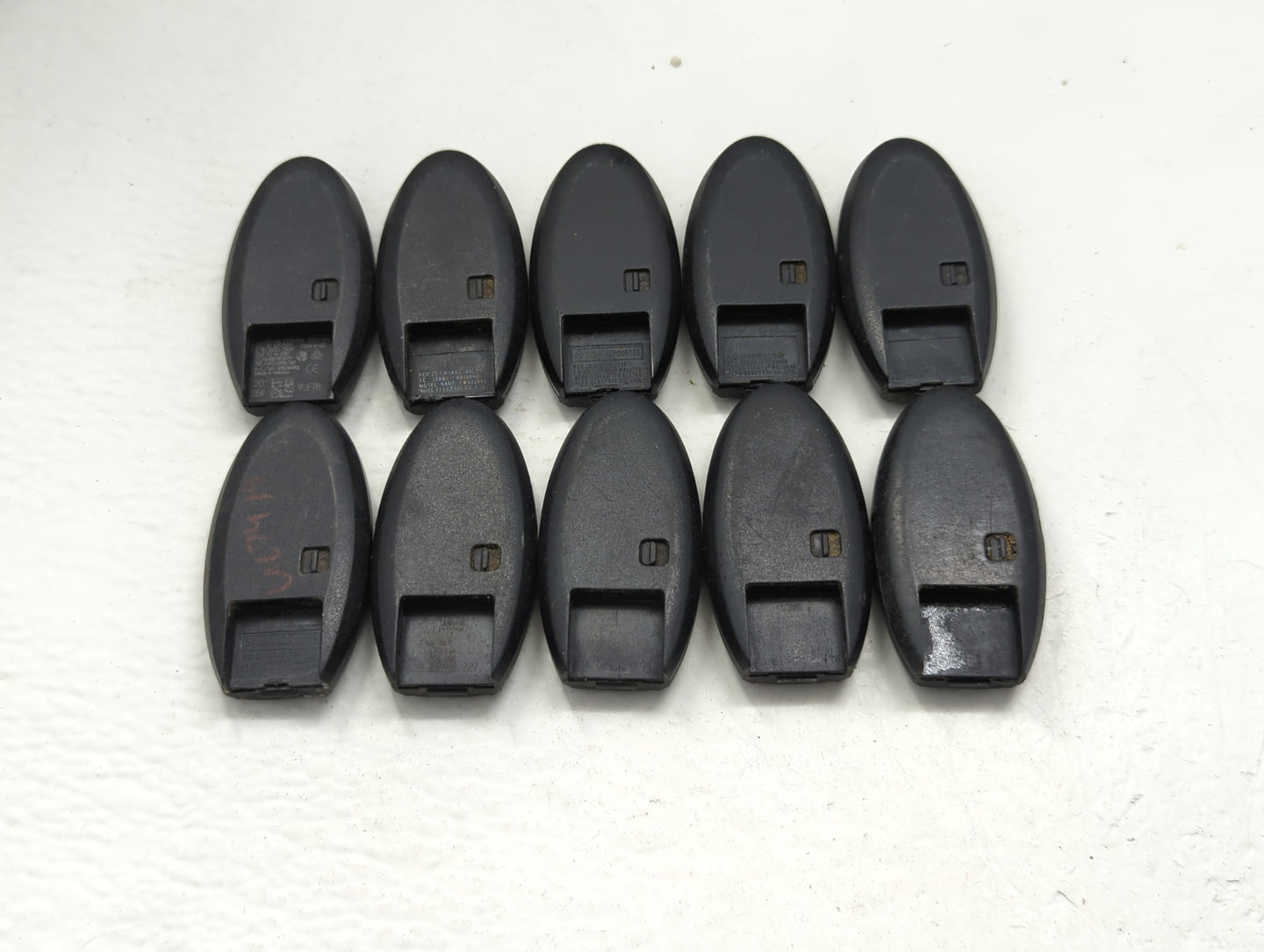 Lot of 10 Nissan Keyless Entry Remote Fob MIXED FCC IDS MIXED PART - Oemusedautoparts1.com