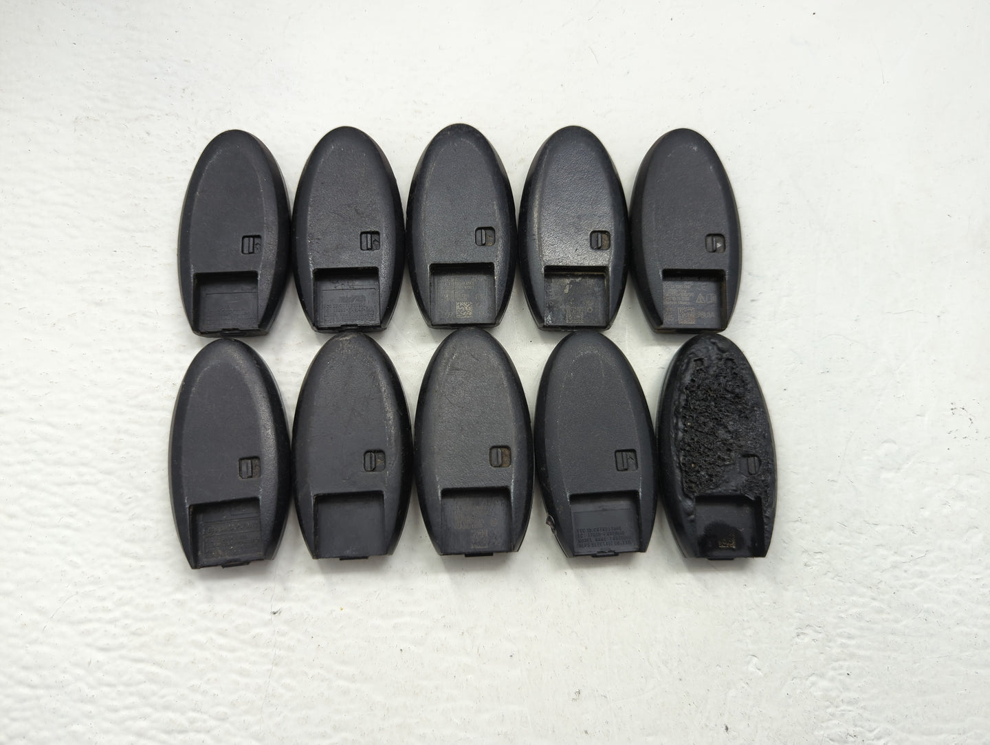 Lot of 10 Nissan Keyless Entry Remote Fob MIXED FCC IDS MIXED PART - Oemusedautoparts1.com
