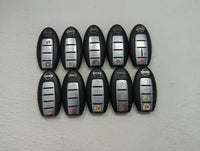 Lot of 10 Nissan Keyless Entry Remote Fob MIXED FCC IDS MIXED PART - Oemusedautoparts1.com