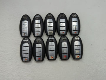 Lot of 10 Nissan Keyless Entry Remote Fob MIXED FCC IDS MIXED PART - Oemusedautoparts1.com