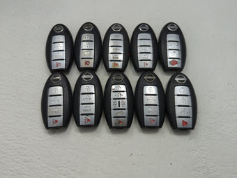compare product Lot of 10 Nissan Keyless Entry Remote Fob MIXED FCC IDS MIXED PART