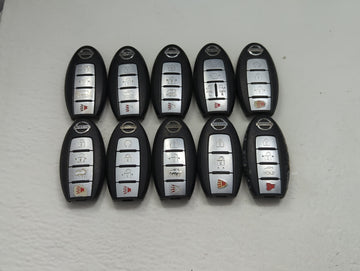 Lot of 10 Nissan Keyless Entry Remote Fob MIXED FCC IDS MIXED PART - Oemusedautoparts1.com