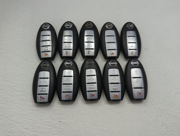 Lot of 10 Nissan Keyless Entry Remote Fob MIXED FCC IDS MIXED PART - Oemusedautoparts1.com