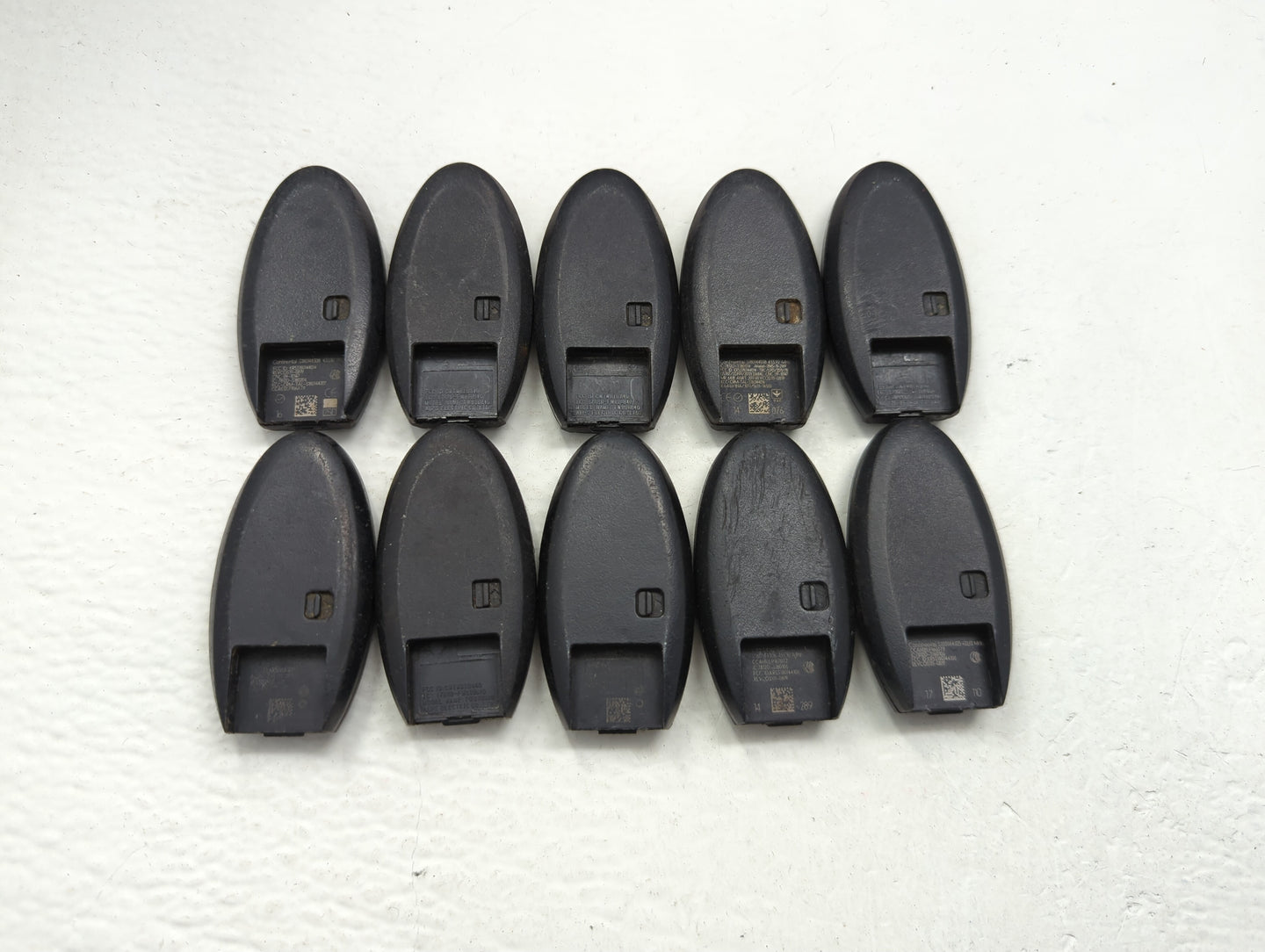 Lot of 10 Nissan Keyless Entry Remote Fob MIXED FCC IDS MIXED PART - Oemusedautoparts1.com