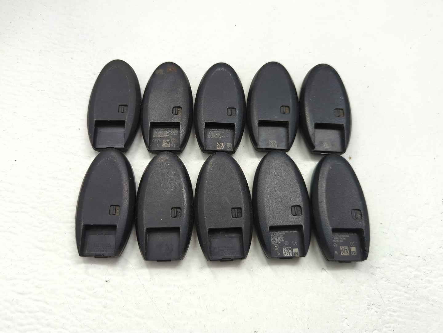 Lot of 10 Nissan Keyless Entry Remote Fob MIXED FCC IDS MIXED PART - Oemusedautoparts1.com