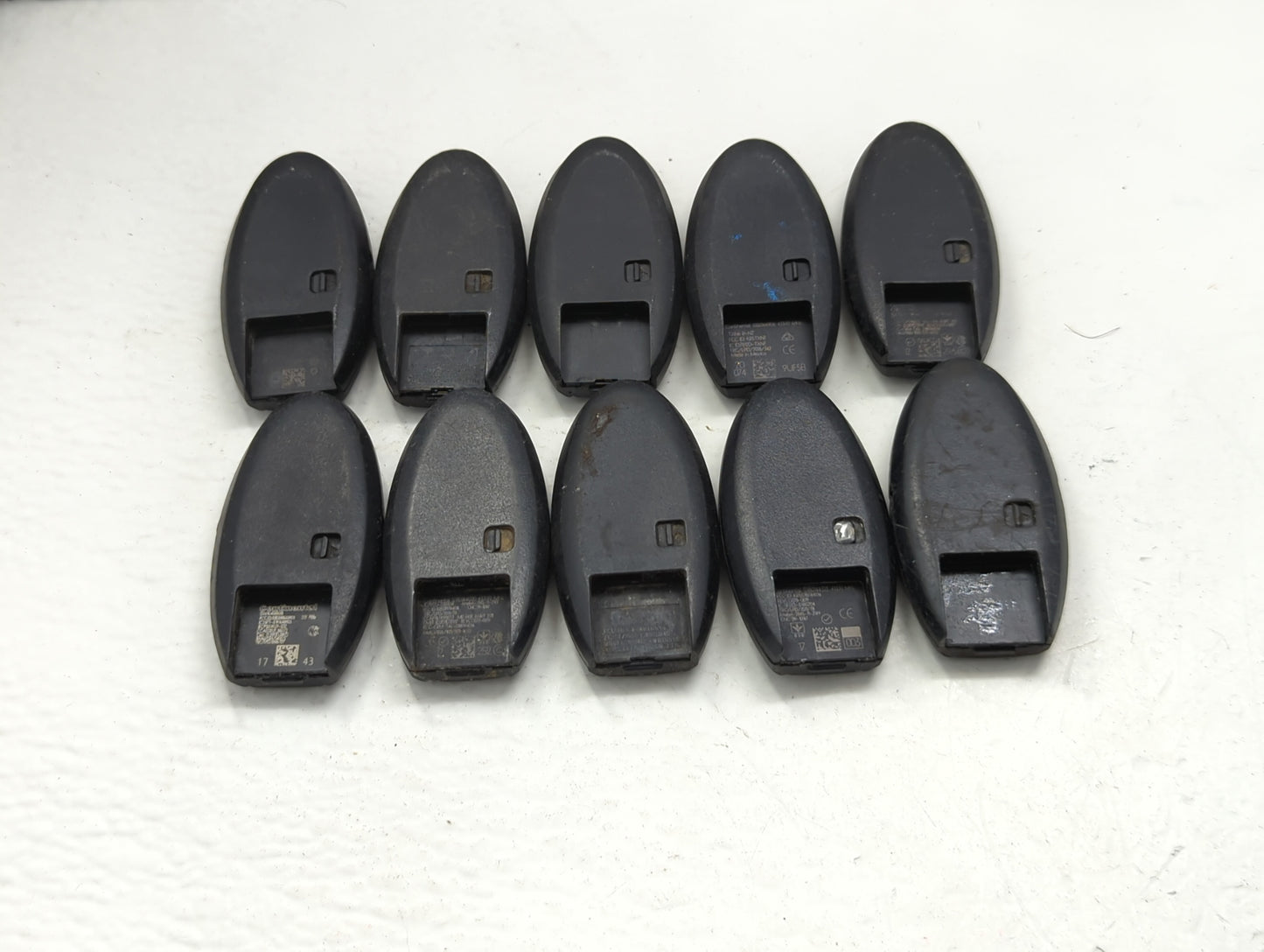 Lot of 10 Nissan Keyless Entry Remote Fob MIXED FCC IDS MIXED PART - Oemusedautoparts1.com