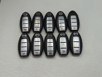 compare product Lot of 10 Nissan Keyless Entry Remote Fob MIXED FCC IDS MIXED PART