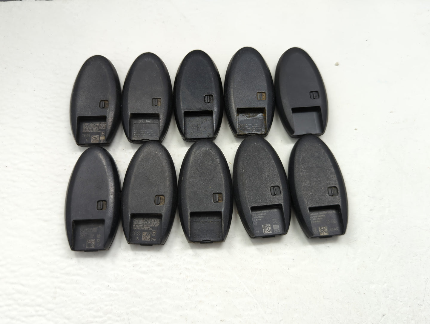Lot of 10 Nissan Keyless Entry Remote Fob MIXED FCC IDS MIXED PART - Oemusedautoparts1.com