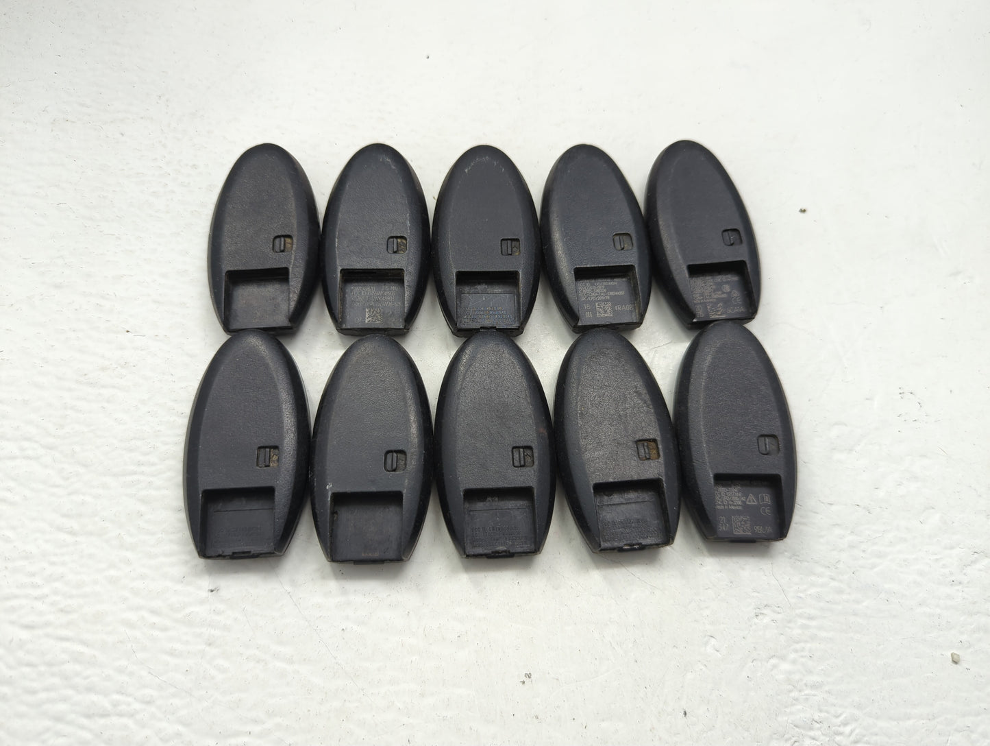 Lot of 10 Nissan Keyless Entry Remote Fob MIXED FCC IDS MIXED PART - Oemusedautoparts1.com