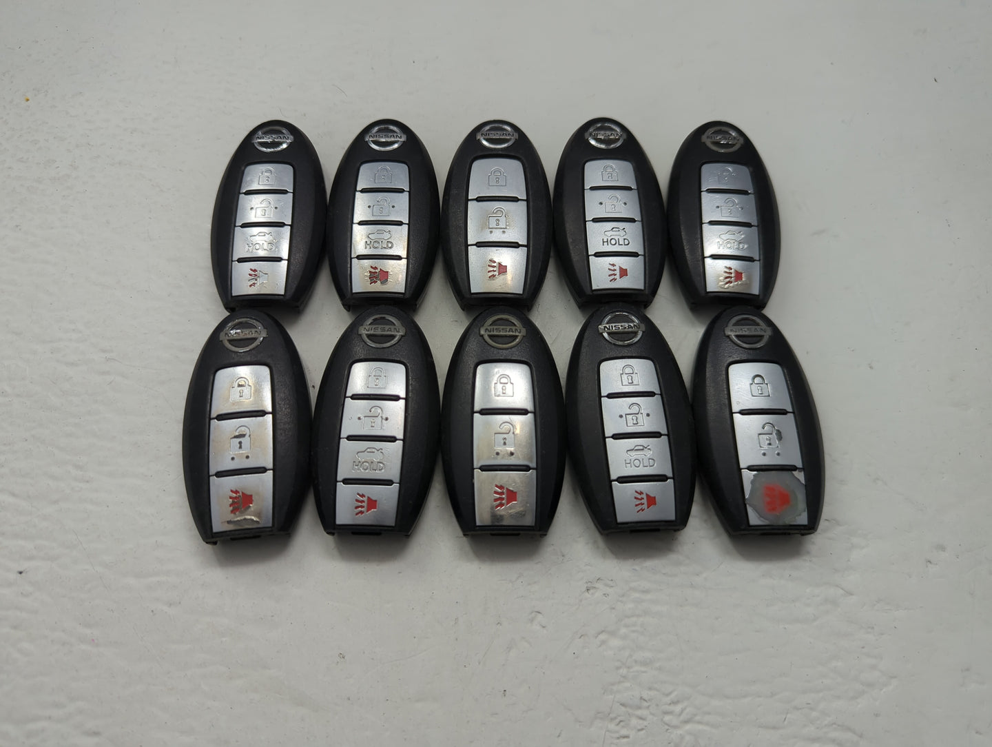Lot of 10 Nissan Keyless Entry Remote Fob CWTWB1U840 | CWTWBU729 | - Oemusedautoparts1.com