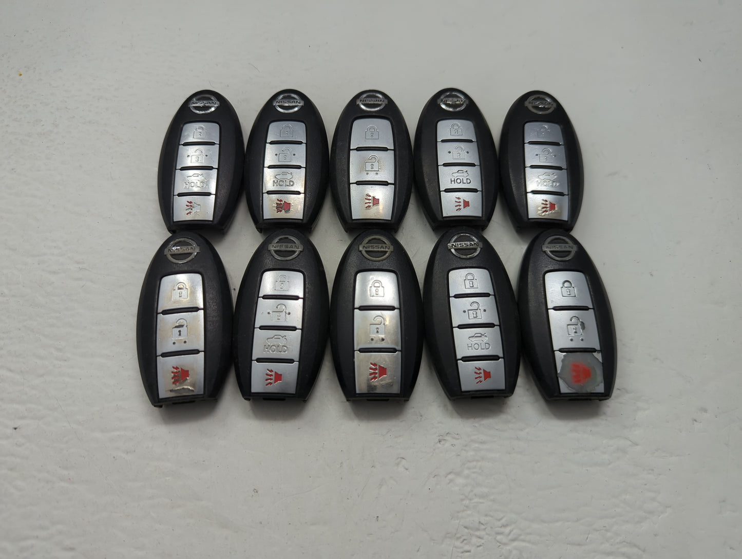 Lot of 10 Nissan Keyless Entry Remote Fob CWTWB1U840 | CWTWBU729 | - Oemusedautoparts1.com
