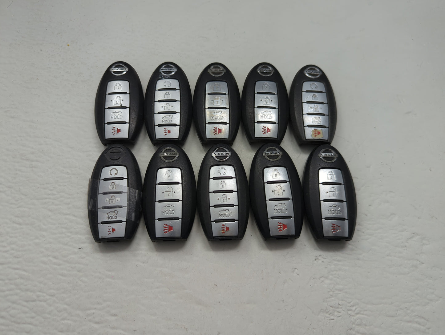 Lot of 10 Nissan Keyless Entry Remote Fob KR55WK48903 | CWTWB1U840 | - Oemusedautoparts1.com