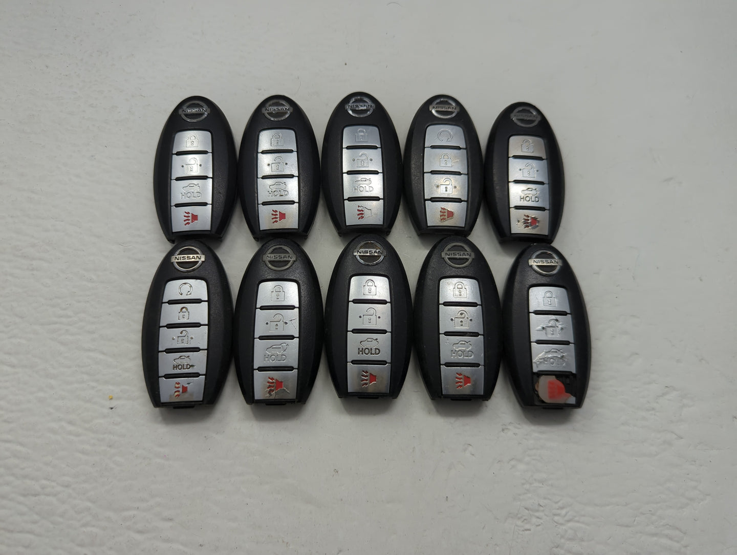 Lot of 10 Nissan Keyless Entry Remote Fob CWTWB1U840 | CWTWBU735 | - Oemusedautoparts1.com