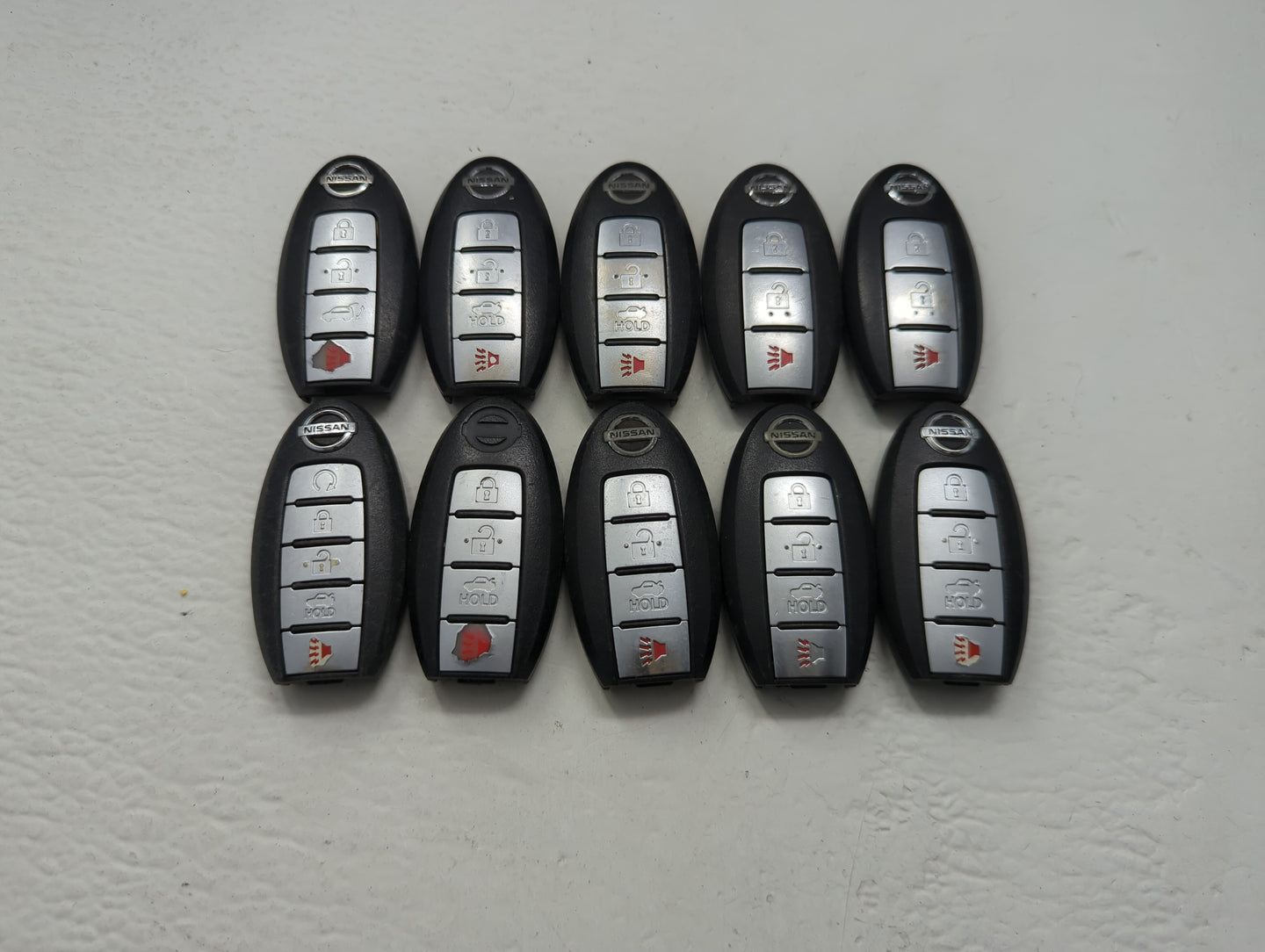Lot of 10 Nissan Keyless Entry Remote Fob CWTWB1U840 | KR55WK49622 | - Oemusedautoparts1.com