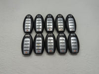Lot of 10 Nissan Keyless Entry Remote Fob KR5S180144014 | KR5TXN4 MIXED - Oemusedautoparts1.com