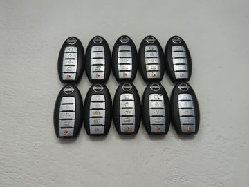 Lot of 10 Nissan Keyless Entry Remote Fob KR5S180144014 | KR5TXN4 MIXED - Oemusedautoparts1.com
