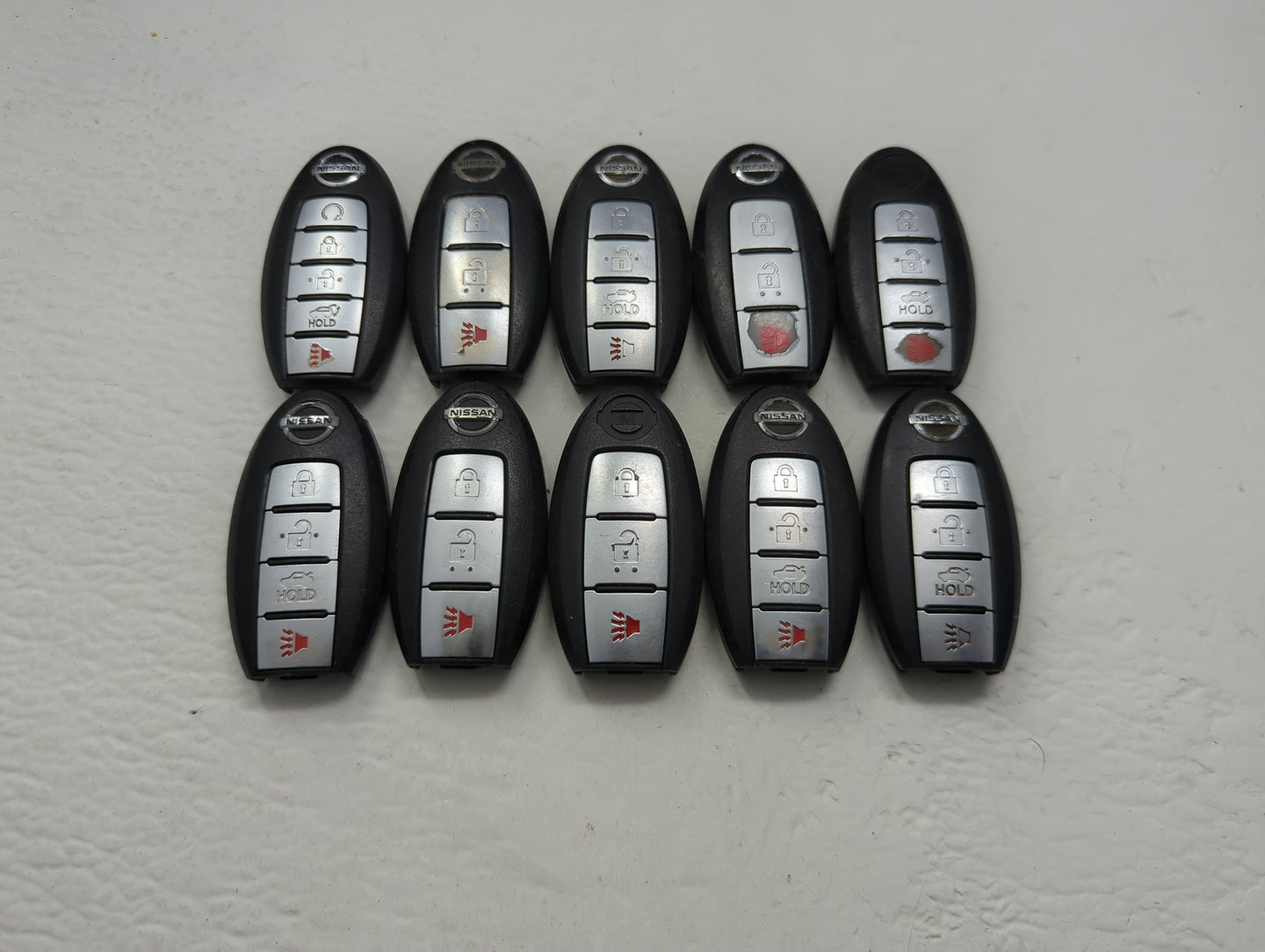 Lot of 10 Nissan Keyless Entry Remote Fob CWTWB1U840 | CWTWBU729 | - Oemusedautoparts1.com