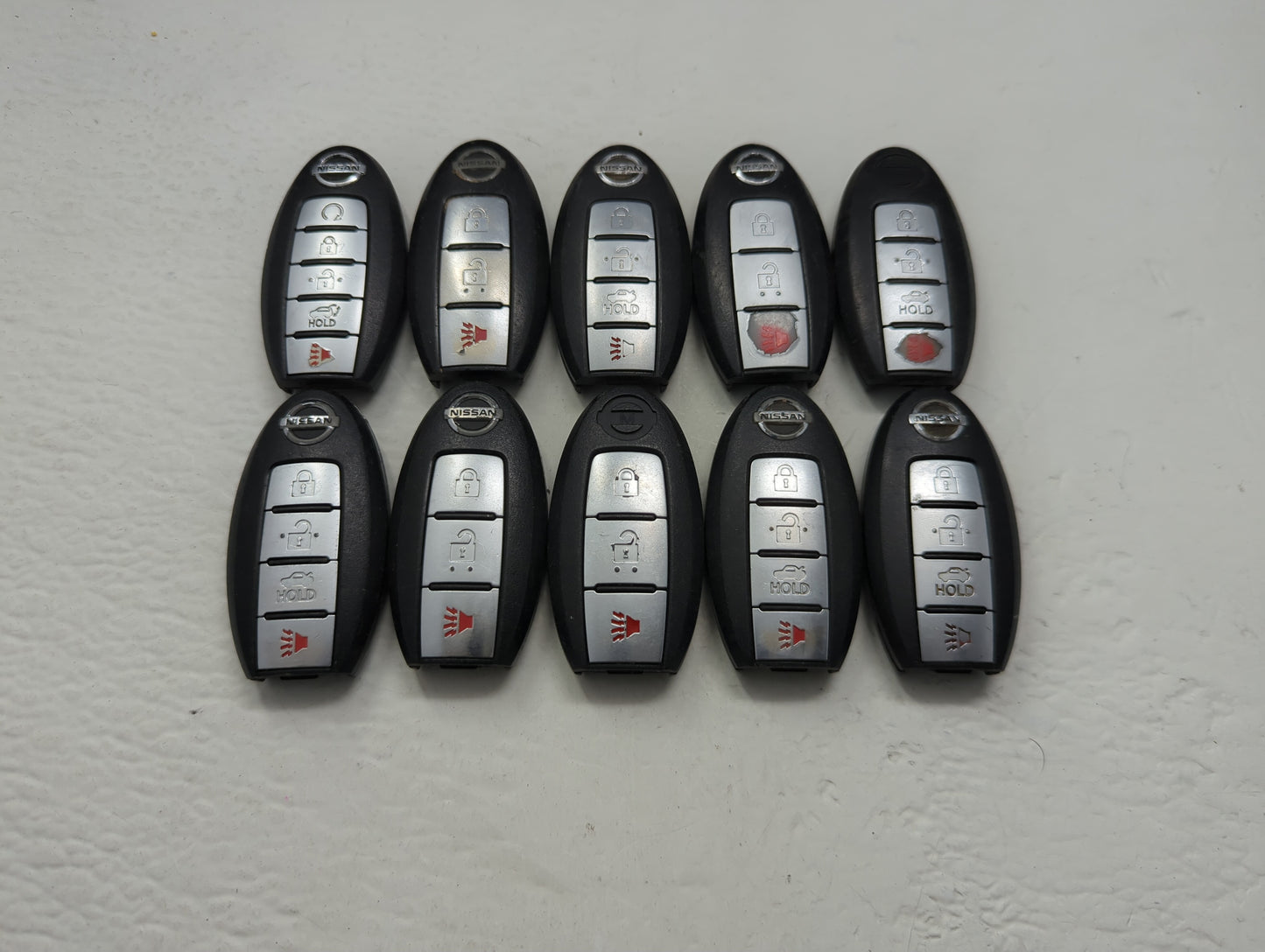 Lot of 10 Nissan Keyless Entry Remote Fob CWTWB1U840 | CWTWBU729 | - Oemusedautoparts1.com