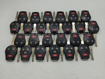 compare product Lot of 25 Nissan Keyless Entry Remote Fob CWTWB1U751 | CWTWB1U816