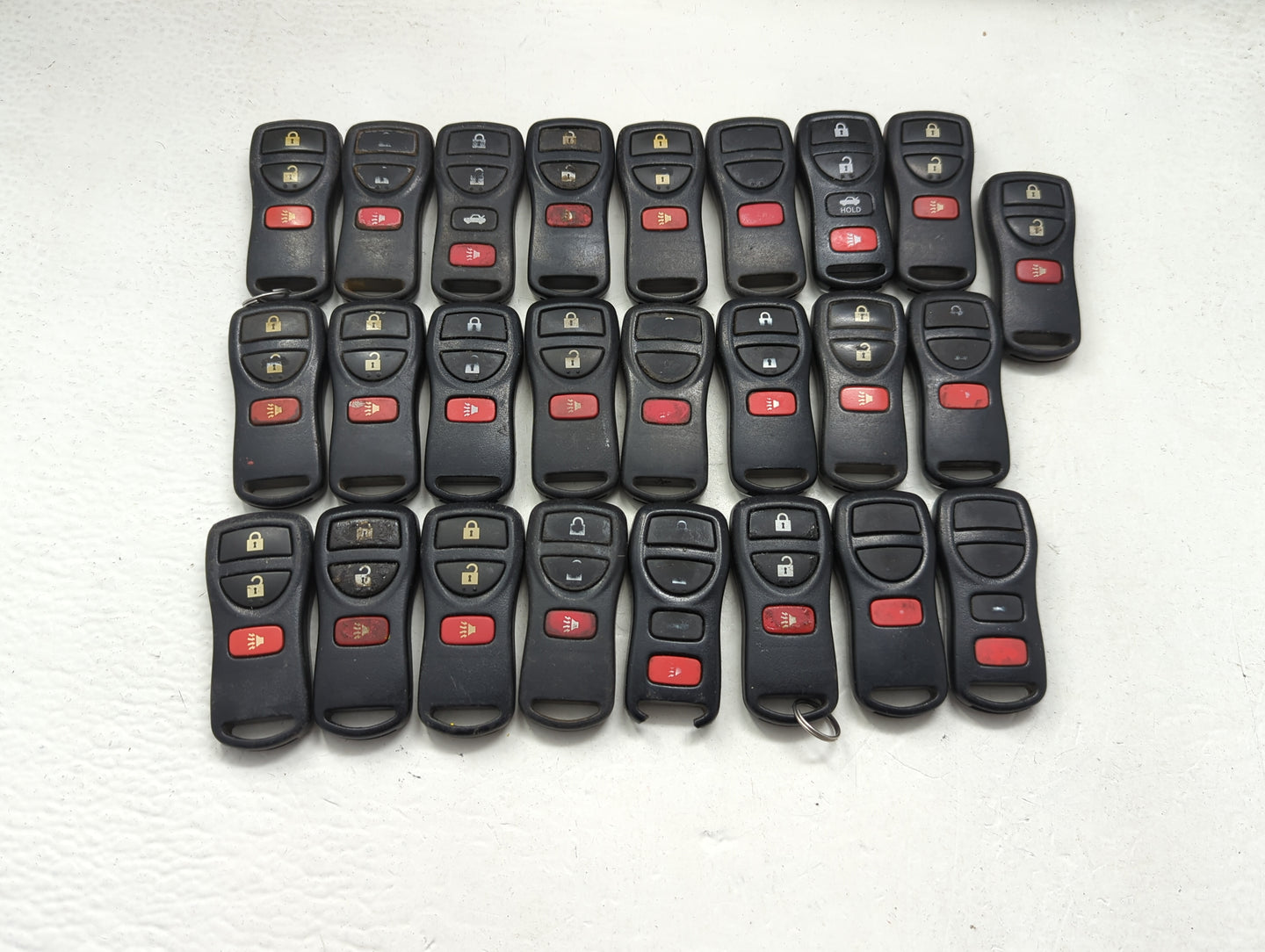 Lot of 25 Nissan Keyless Entry Remote Fob CWTWB1U821 | KBRASTU15 | - Oemusedautoparts1.com