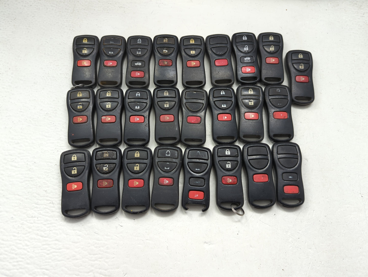Lot of 25 Nissan Keyless Entry Remote Fob CWTWB1U821 | KBRASTU15 | - Oemusedautoparts1.com