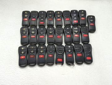 Lot of 25 Nissan Keyless Entry Remote Fob CWTWB1U821 | KBRASTU15 | - Oemusedautoparts1.com
