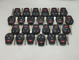 compare product Lot of 25 Nissan Keyless Entry Remote Fob CWTWB1U751 | CWTWB1U816 MIXED