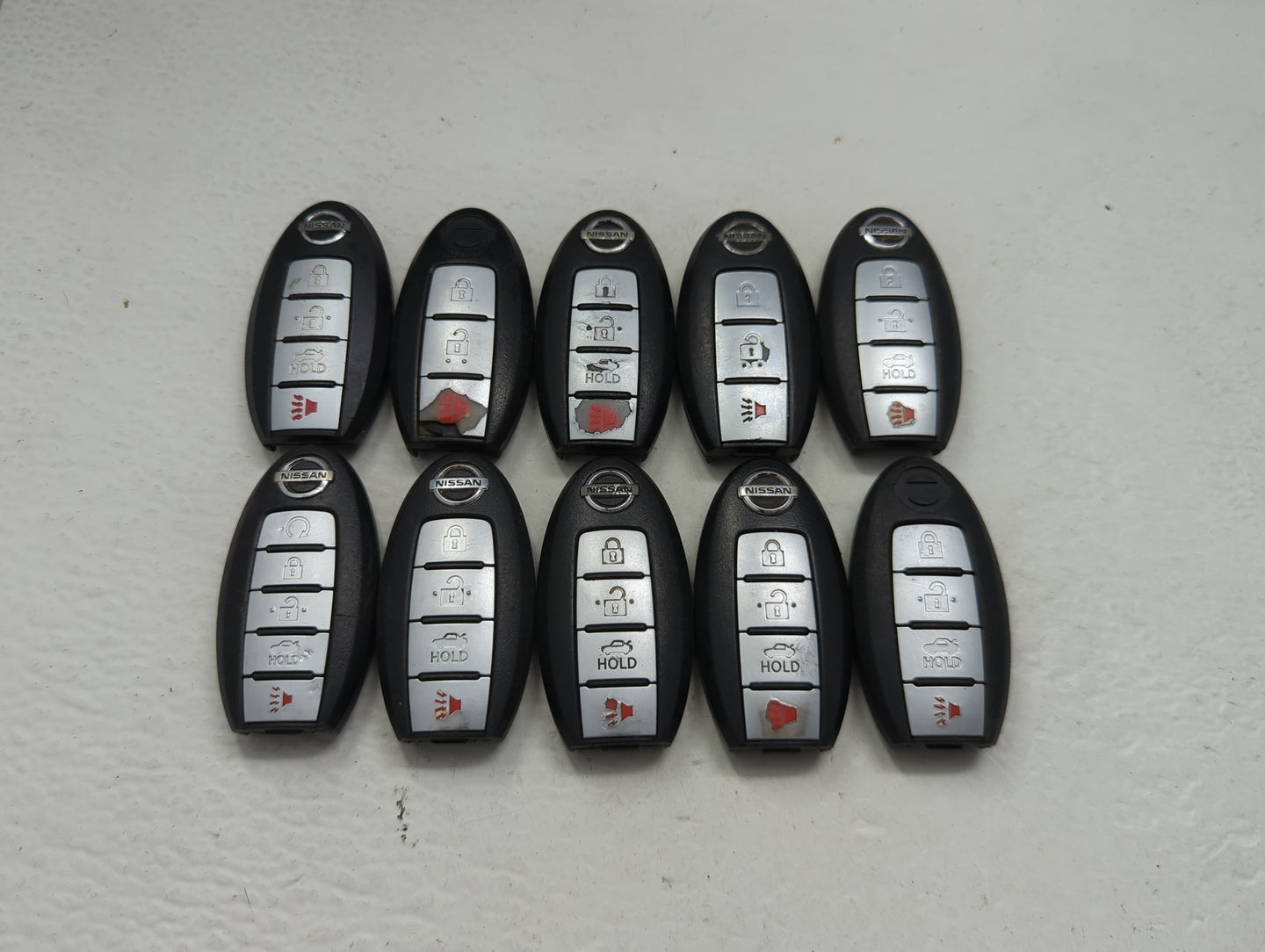 Lot of 10 Nissan Keyless Entry Remote Fob KR5S180144014 | KR55WK48903 | - Oemusedautoparts1.com