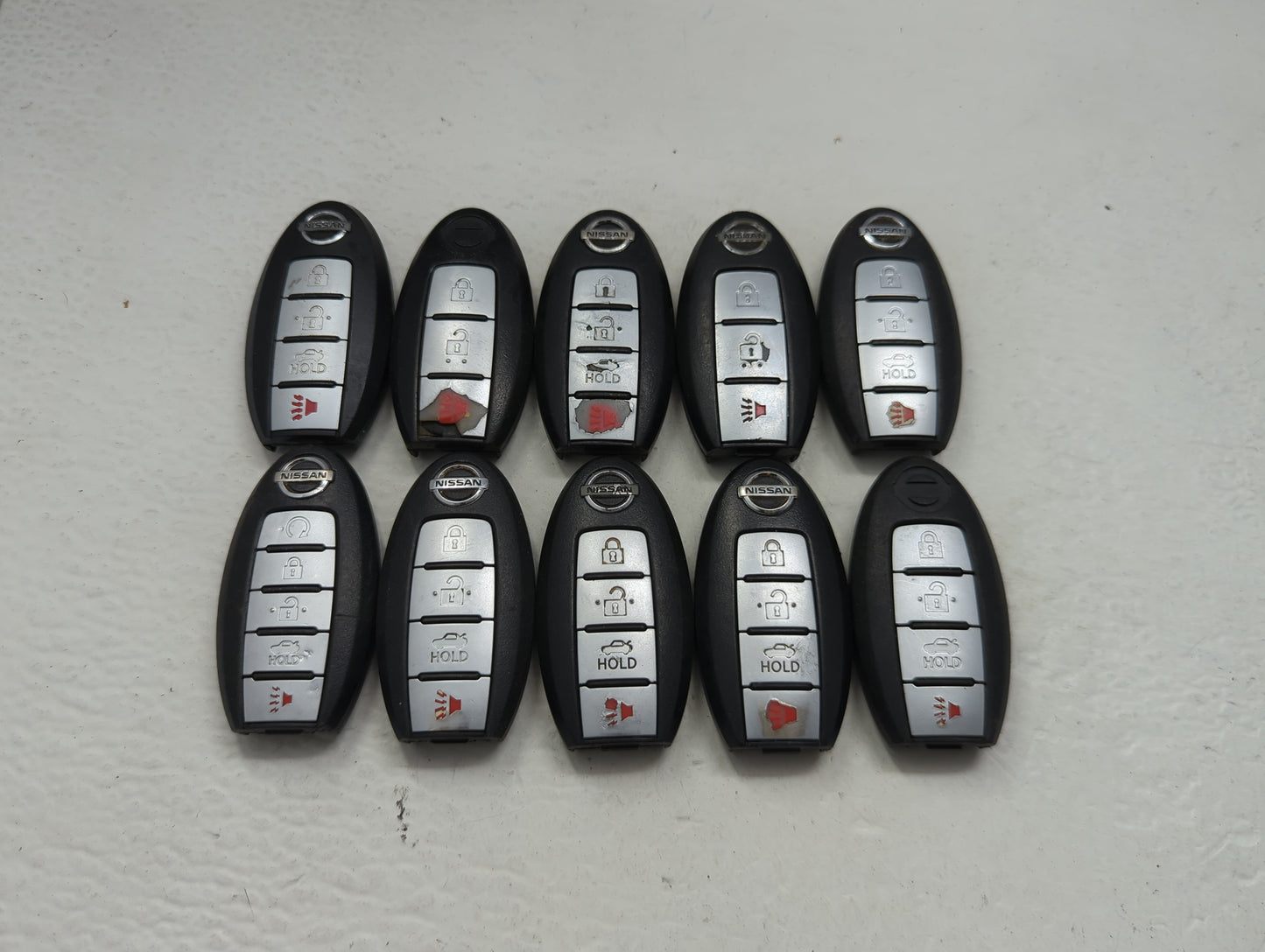 Lot of 10 Nissan Keyless Entry Remote Fob KR5S180144014 | KR55WK48903 | - Oemusedautoparts1.com