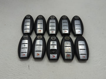 Lot of 10 Nissan Keyless Entry Remote Fob KR5S180144014 | KR5TXN3 | - Oemusedautoparts1.com