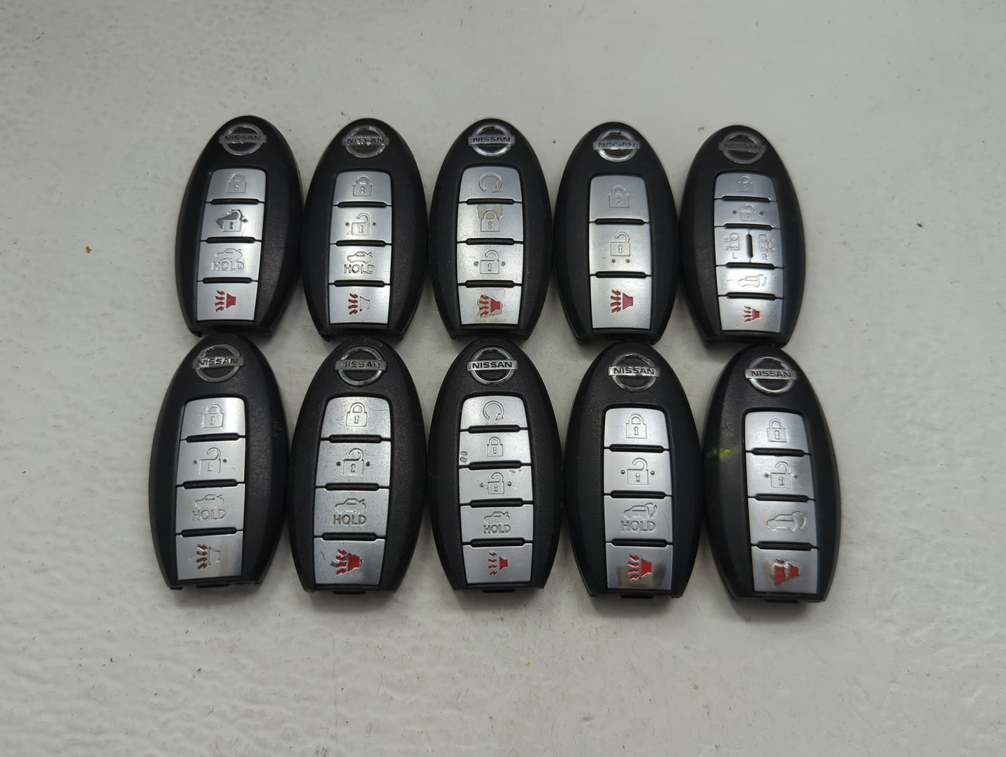 Lot of 10 Nissan Keyless Entry Remote Fob KR5S180144014 | CWTWB1U840 | - Oemusedautoparts1.com