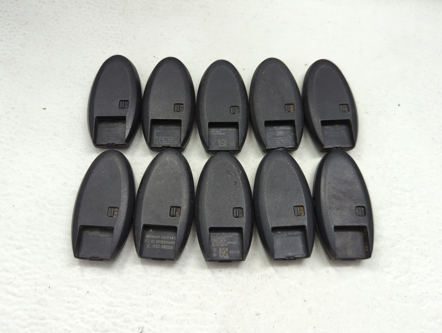 Lot of 10 Nissan Keyless Entry Remote Fob KR5S180144014 | CWTWB1U840 | - Oemusedautoparts1.com