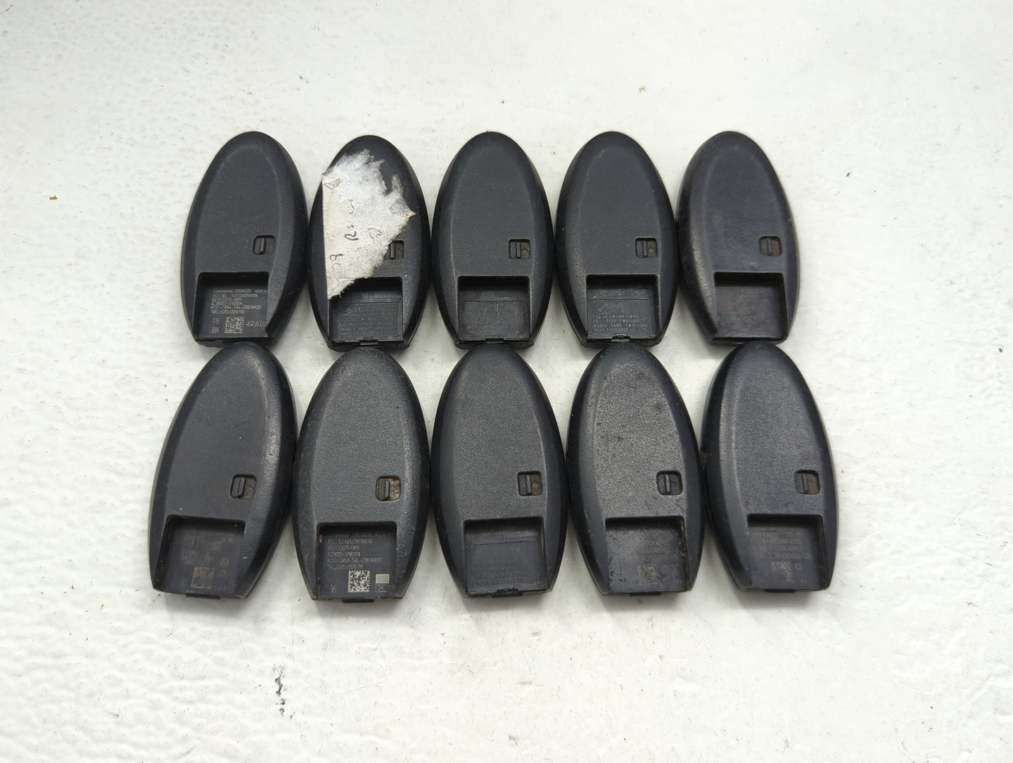 Lot of 10 Nissan Keyless Entry Remote Fob CWTWB1U840 | KR5S180144014 | - Oemusedautoparts1.com
