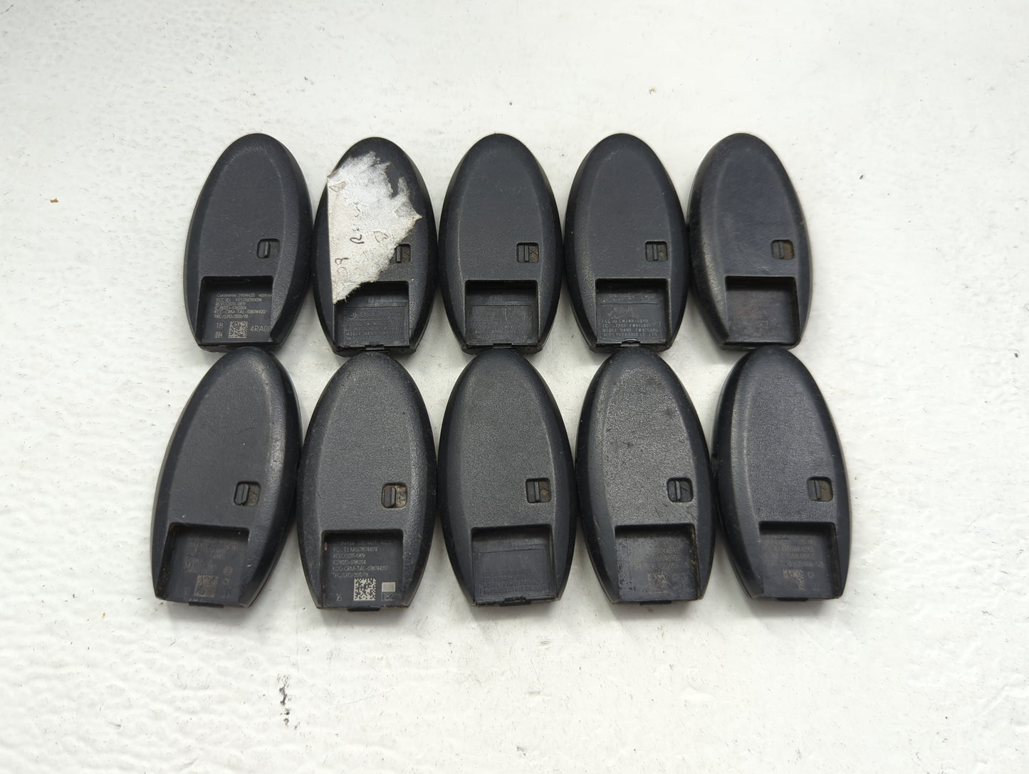 Lot of 10 Nissan Keyless Entry Remote Fob CWTWB1U840 | KR5S180144014 | - Oemusedautoparts1.com
