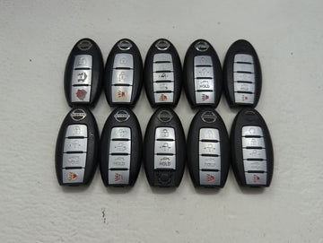 Lot of 10 Nissan Keyless Entry Remote Fob KR5S180144106 | KR5S180144014 - Oemusedautoparts1.com