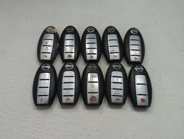 Lot of 10 Nissan Keyless Entry Remote Fob KR5S180144014 | CWTWB1U808 | - Oemusedautoparts1.com