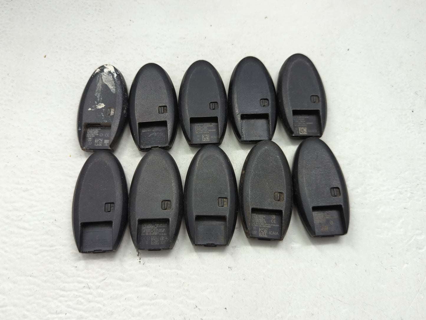 Lot of 10 Nissan Keyless Entry Remote Fob KR5S180144014 | CWTWB1U808 | - Oemusedautoparts1.com