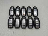 Lot of 10 Nissan Keyless Entry Remote Fob KR5TXN4 | KR55WK49622 | - Oemusedautoparts1.com