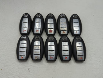 Lot of 10 Nissan Keyless Entry Remote Fob KR5TXN4 | KR55WK49622 | - Oemusedautoparts1.com